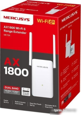 Усилитель Wi-Fi Mercusys ME70X 