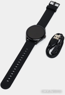 Умные часы QCY Watch GT (серый/черный) 