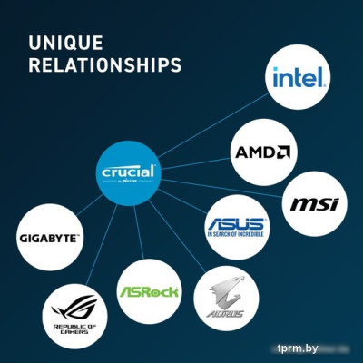 Оперативная память Crucial 16ГБ DDR5 5600 МГц CT16G56C46U5 
