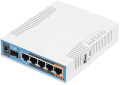 Беспроводной маршрутизатор Mikrotik hAP ac [RB962UiGS-5HacT2HnT] 
