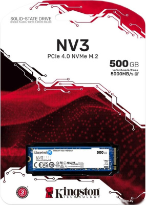 SSD Kingston NV3 500GB SNV3S/500G 
