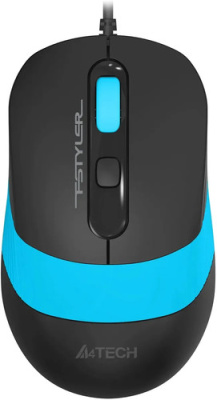 Мышь A4Tech Fstyler FM10S (голубой/черный) 