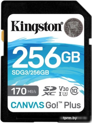 Kingston Canvas Go! Plus SDXC 256GB 