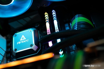 Оперативная память Silicon-Power XPower Turbine RGB 16GB DDR4 PC4-28800 SP016GXLZU360BSB 