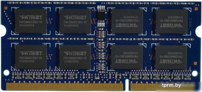 Оперативная память Patriot 2GB DDR2 SO-DIMM PC2-6400 (PSD22G8002S) 