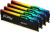 Оперативная память Kingston FURY Beast RGB 4x32ГБ DDR5 5200 МГц KF552C40BBAK4-128 Оперативная память Kingston FURY Beast RGB 4x32ГБ DDR5 5200 МГц KF552C40BBAK4-128