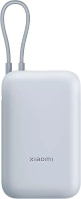 Внешний аккумулятор Xiaomi Power Bank P15ZM 10000mAh (голубой, международная версия)