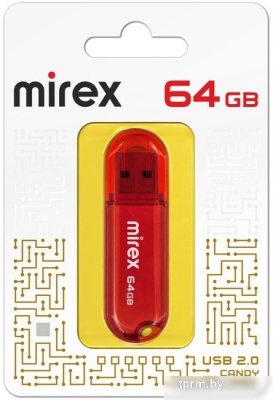 Mirex Candy 64GB (красный) 