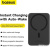 Внешний аккумулятор Baseus Magnetic Mini Air Wireless Fast Charge Power Bank 20W 10000mAh (черный) 