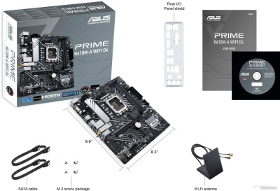 Материнская плата ASUS Prime H610M-A WiFi D4 