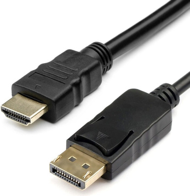 Кабель GoPower 00-00027493 HDMI - DisplayPort (1.8 м, черный) 