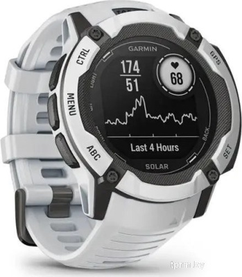 Умные часы Garmin Instinct 2x Solar (белый) 