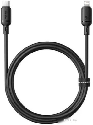 Baseus Silky Series Fast Charging Cable USB Type-C - Lightning (1 м, черный) 