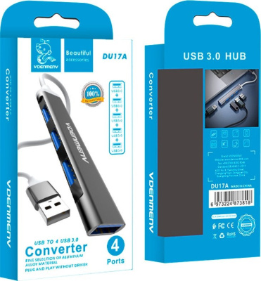 USB-хаб VDENMENV DU17A 