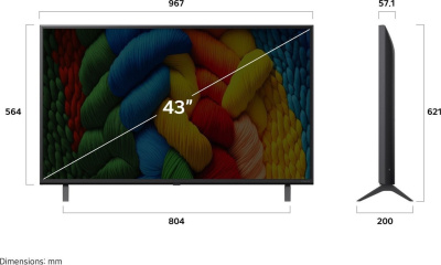 LG NanoCell AI NANO81 43NANO81A6A 
