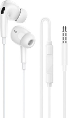 Наушники Borofone BM100 Pro 3.5 мм (белый)