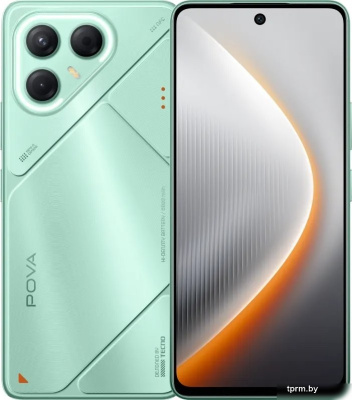 Телефон Tecno Pova 7 5G 8GB/256GB (зеленый оазис) 