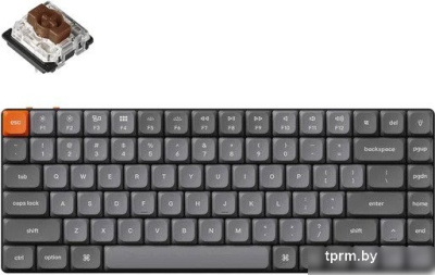 Клавиатура Keychron K3 Max RGB K3M-H3-RU (Gateron Low Profile Brown 2.0) 