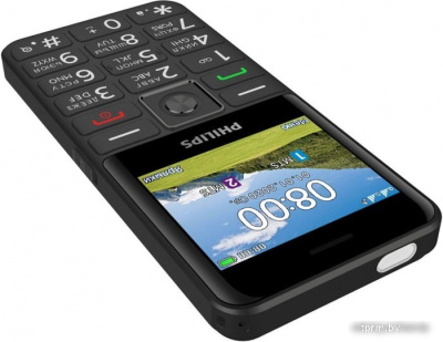 Мобильный телефон Philips Xenium E207 (черный) 