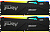 Оперативная память Kingston FURY Beast RGB 2x32ГБ DDR5 5200 МГц KF552C40BBAK2-64 