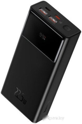 Внешний аккумулятор Baseus Star-Lord Digital Display Fast Charging Power Bank 30000mAh 22.5W (черный) 