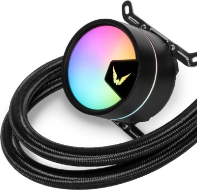Система жидкостного охлаждения для процессора Valkyrie A360 ARGB (черный) 