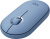 Мышь Logitech M350 Pebble (голубой) 