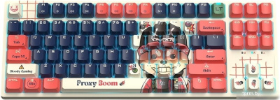 Клавиатура A4Tech Bloody x Savage Impact AT87 Proxy Boom 