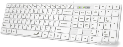 Клавиатура Genius SlimStar 126 (белый) 