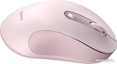 Мышь Baseus F02 Ergonomic Wireless Mouse (розовый, без батарейки в комплекте) 