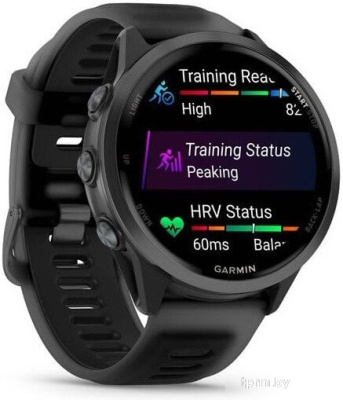 Умные часы Garmin Forerunner 570 47 мм (темно-серый) 