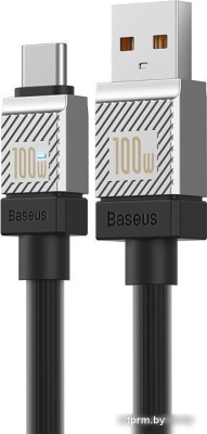 Кабель Baseus CoolPlay Series USB Type-A - USB Type-C (1 м, черный) 