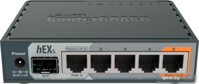 Маршрутизатор Mikrotik hEX S RB760iGS 