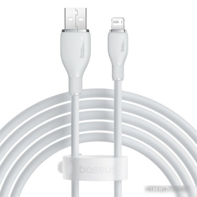 Кабель Baseus Pudding Series USB Type-A - Lightning (2 м, белый) 