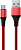 Кабель AccesStyle AM24-F100M USB Type-A - microUSB (1 м, красный) 