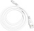 Кабель Hoco X40 microUSB (белый) 