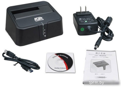 Бокс для жесткого диска AgeStar 3UBT2 Black 