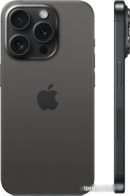 Смартфон Apple iPhone 15 Pro Dual SIM 256GB (черный титан) 