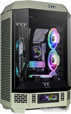 Корпус Thermaltake The Tower 300 Matcha Green CA-1Y4-00SEWN-00 