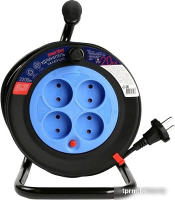 Удлинитель SmartBuy SBE-10-4-20-N 