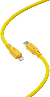 Atomic 30.381 USB Type-C - Lightning (1.5 м, желтый) 