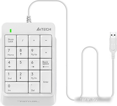 Цифровой блок A4Tech FK13P (белый) 