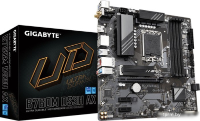 Материнская плата Gigabyte B760M DS3H AX (rev. 1.x) 