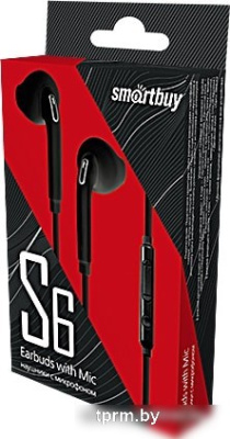 Наушники Smart Buy S6 SBH-201K 
