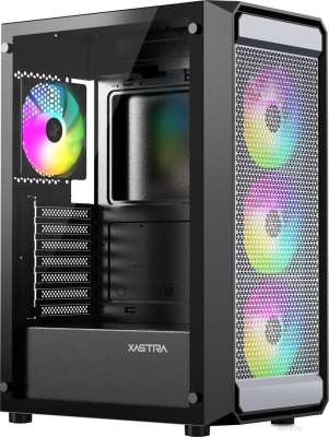 Корпус XASTRA A403 4ARGB (черный) 