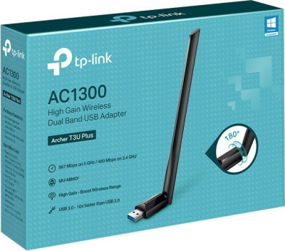 Wi-Fi адаптер TP-Link Archer T3U Plus 