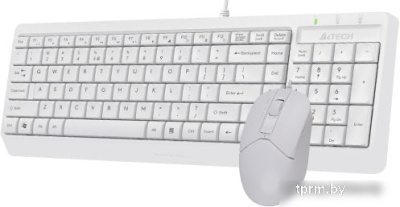 Клавиатура + мышь A4Tech Fstyler F1512 (белый) 