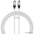 Кабель Baseus CoolPlay Series USB Type-C - USB Type-C (1 м, белый) 