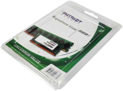 Оперативная память Patriot Signature 4GB DDR3 SO-DIMM PC3-10600 (PSD34G13332S) 