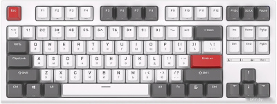 Клавиатура Royal Kludge RK-R87 RGB (белый, RK Blue) 
